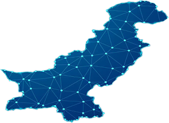 Pakistan map showing centro dealership network